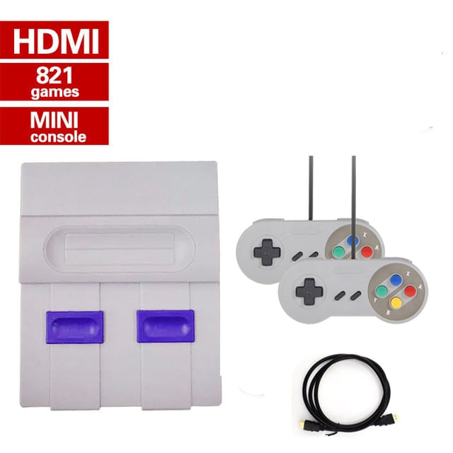 Retro Handheld HDMI TV Video Game Console com 821 Jogos