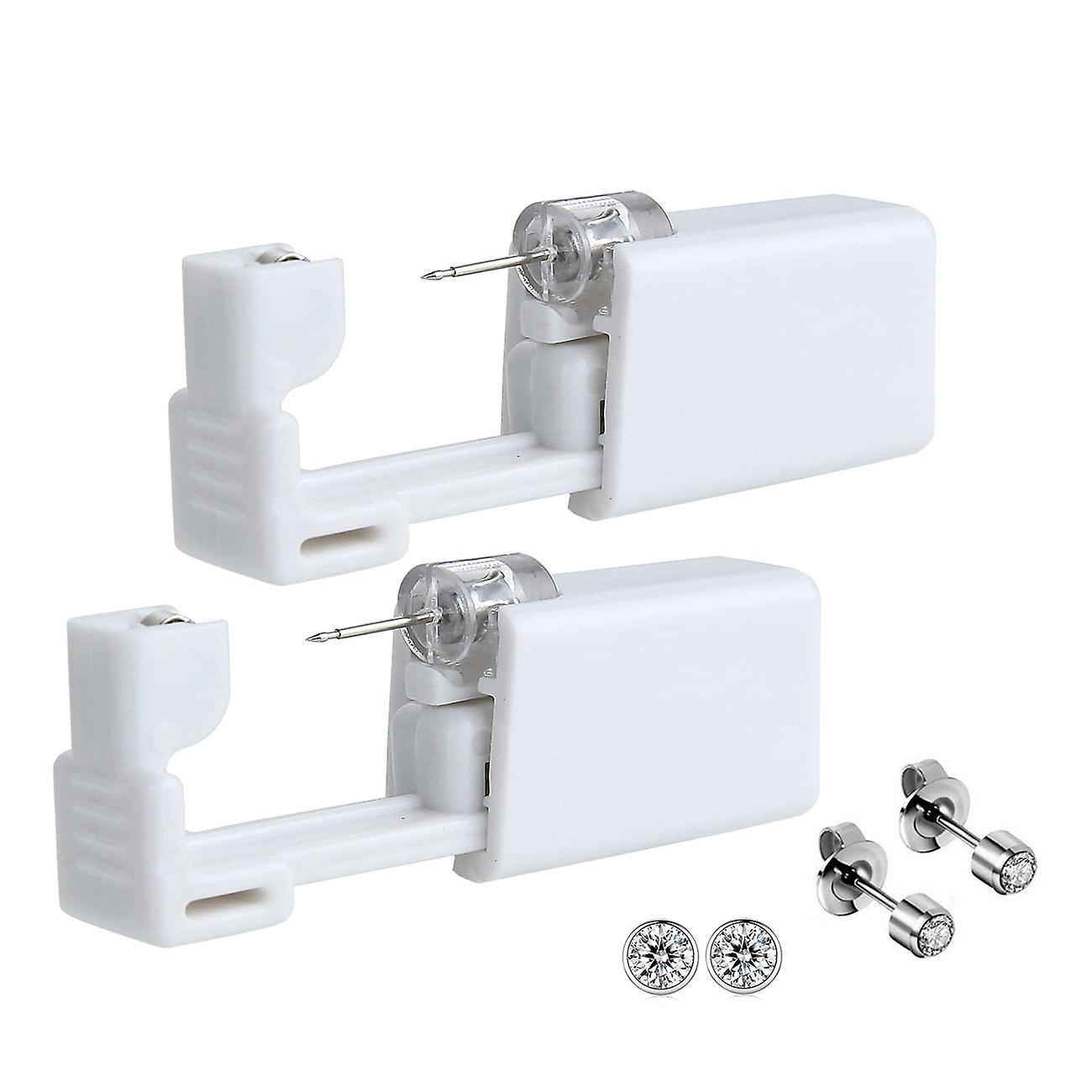 2 Pack Auto Ear Piercing Gun Descartável Auto Ear Piercing Gu