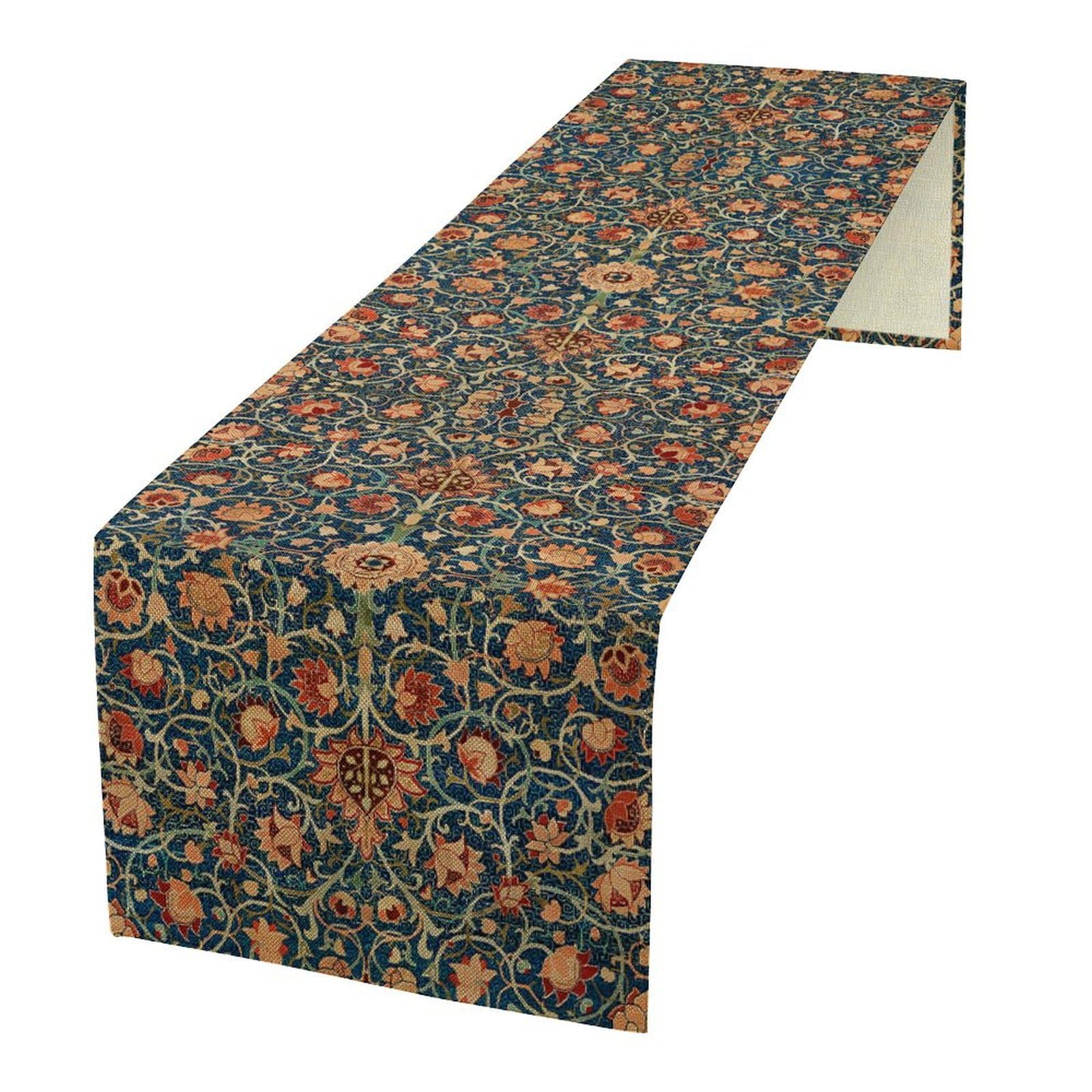 Corredor De Mesa Yearn Jear William Morris Boho Rustic 33x152cm