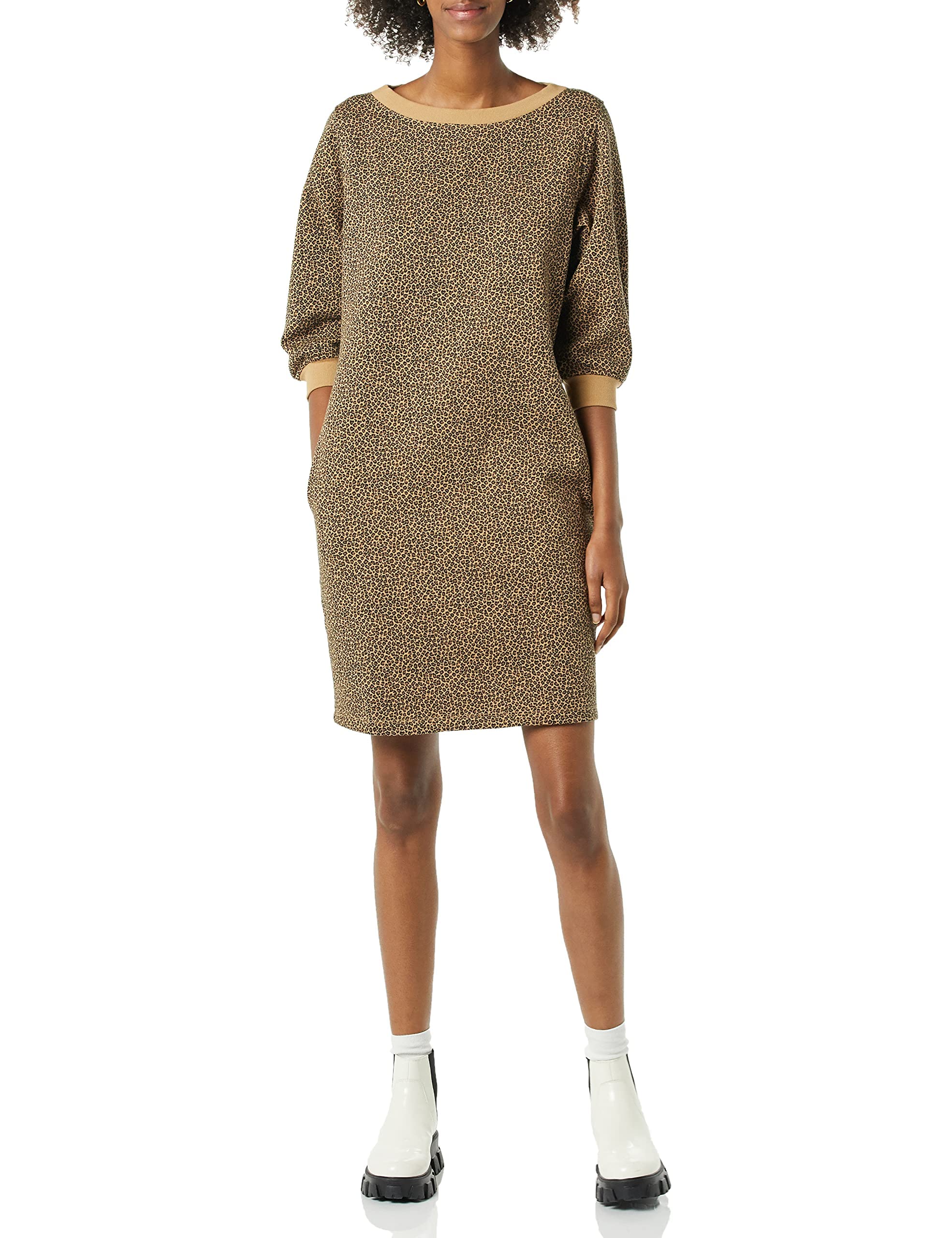 Vestido De Moletom Amazon Essentials Fleece Blouson Manga Feminina