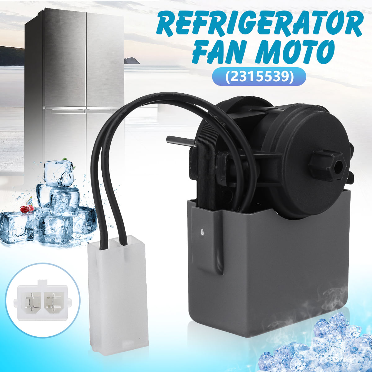 Motor Do Ventilador Do Evaporador Do Congelador Do Refrigerador Para A Hidromassagem 2315