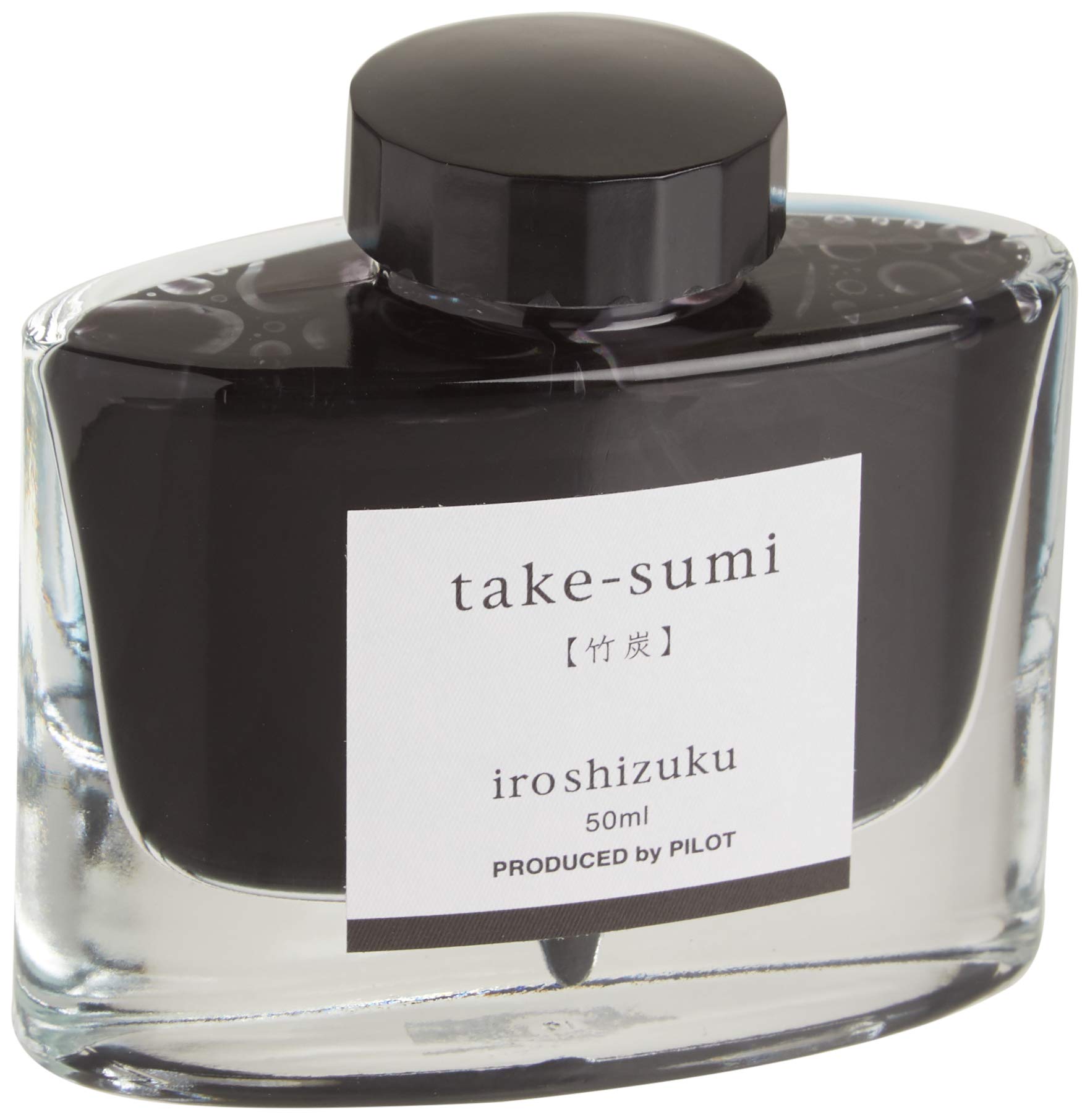 Frasco De 50 Ml De Tinta De Caneta-tinteiro Pilot Iroshizuku Take-sumi