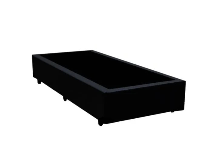 Cama Box Solteiro Suede Premium Santo Box 40x88x188