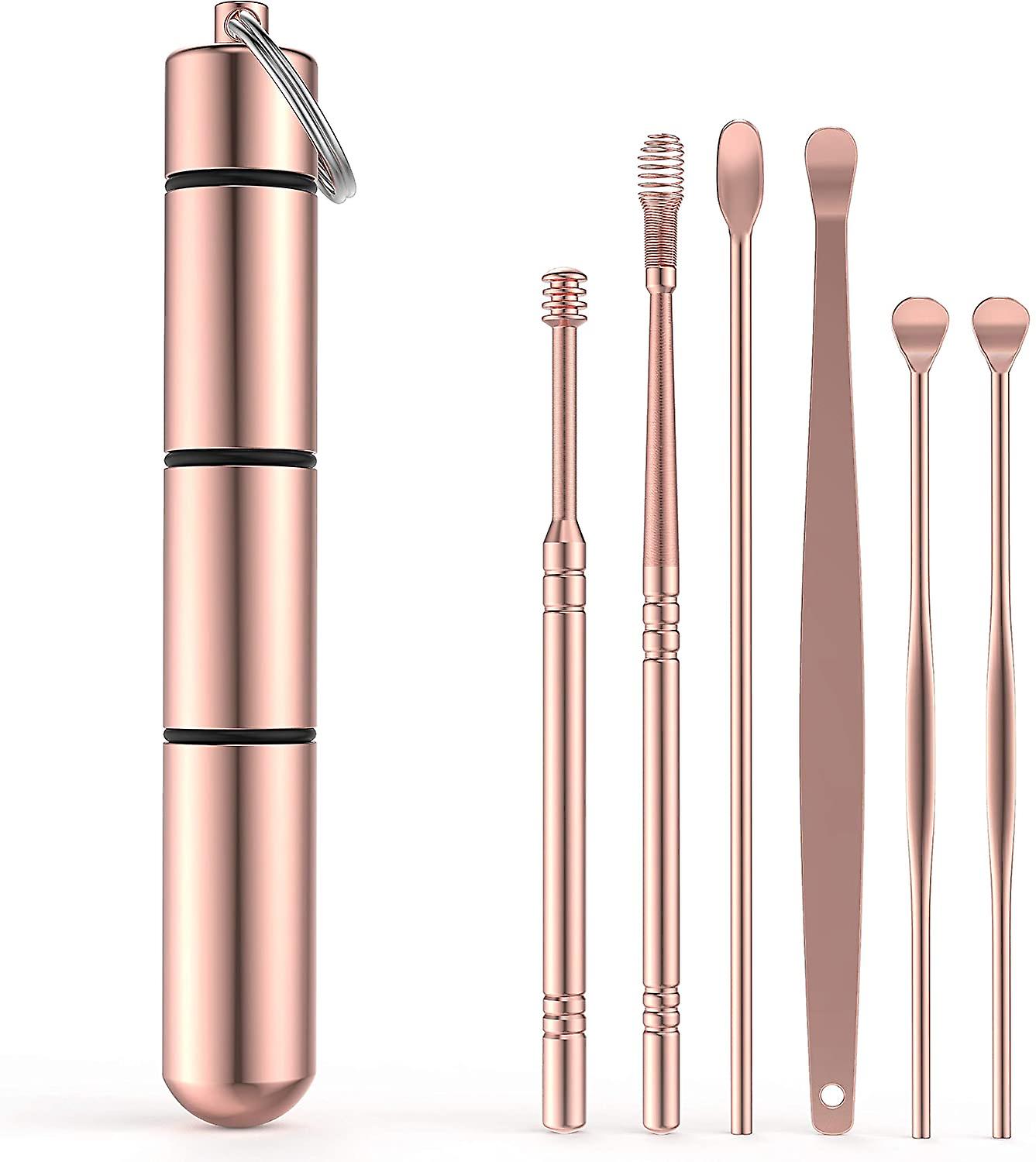 Ear Pick, Ear Curette Cleaner, Com Caixa De Armazenamento E Limpeza