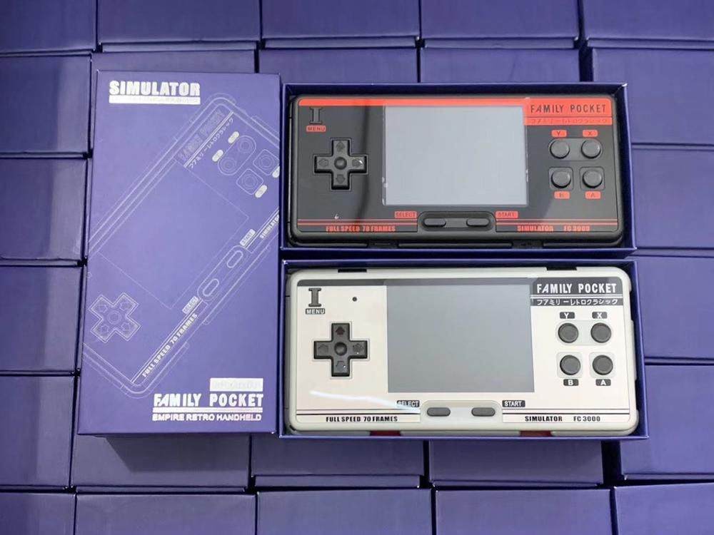 Fc3000 8 Bit 3 Polegadas Portátil Retro Clássico Game Console