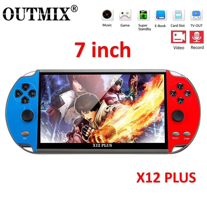 Handheld Game Console 7 "lcd Screen Gba / Nes 3000 Jogos