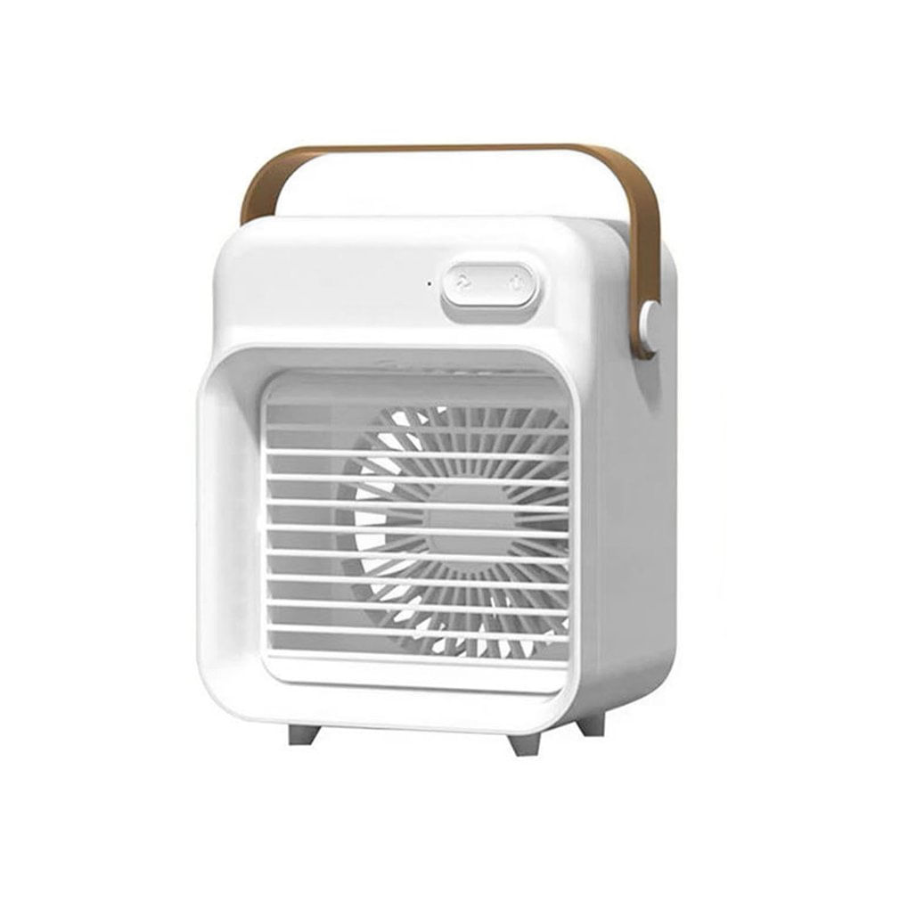 Ventilador Portátil 150ml Water Air Cooler Umidificador Misting 3 Spe