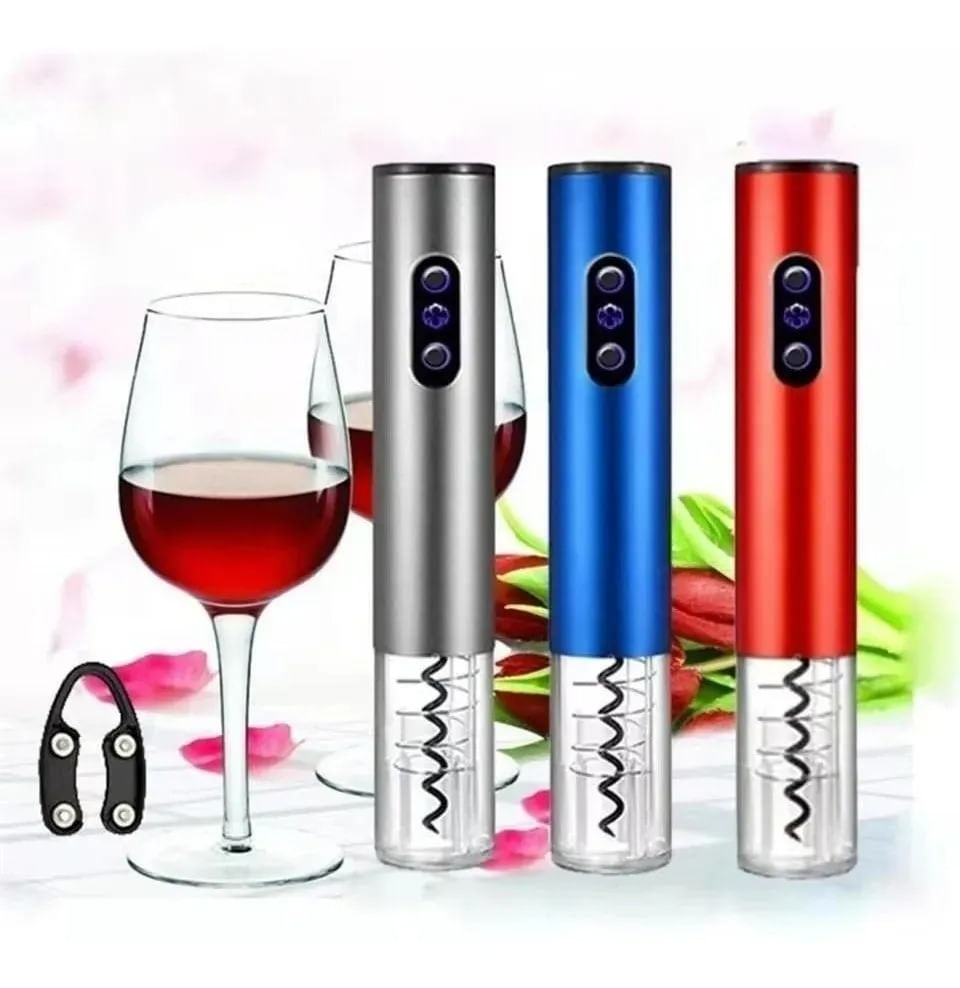 Vinho Recarregável Vermelho Saca-rolhas Elétrico