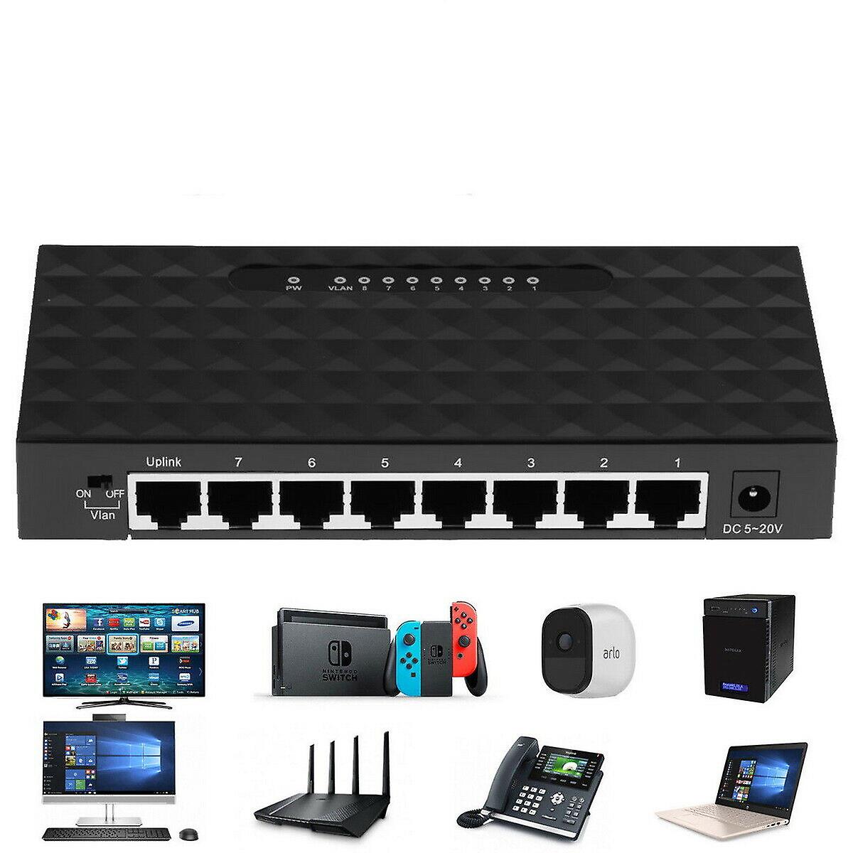 Ethernet Network Switch Rede Switherer (tamanho Único)