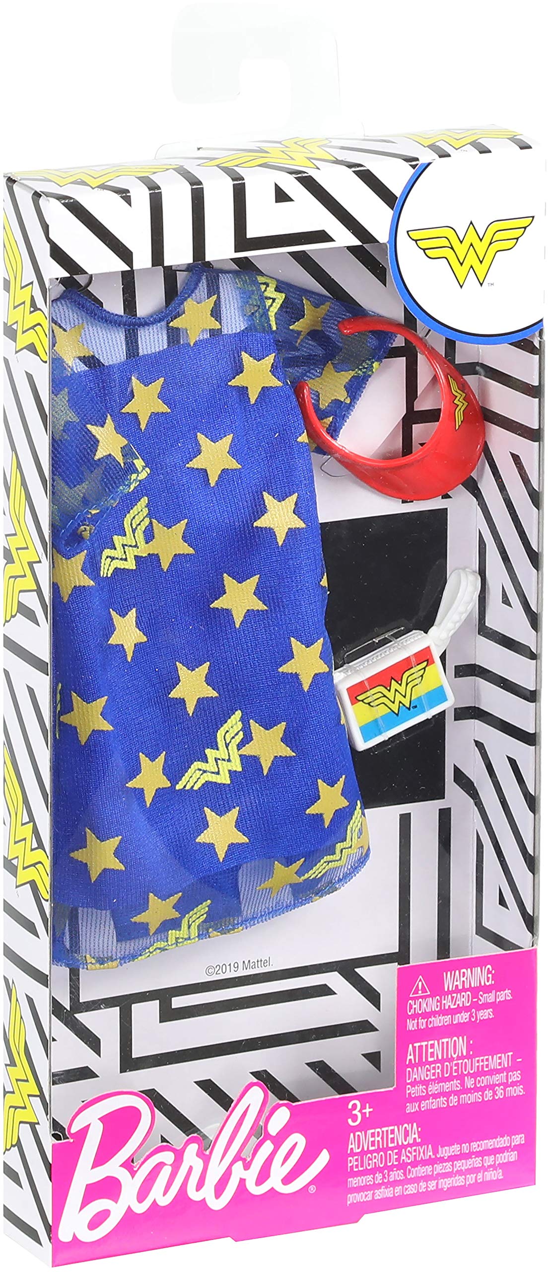 Conjunto De Moda, Moda Da Barbie, Inspirado Na Mulher Maravilha