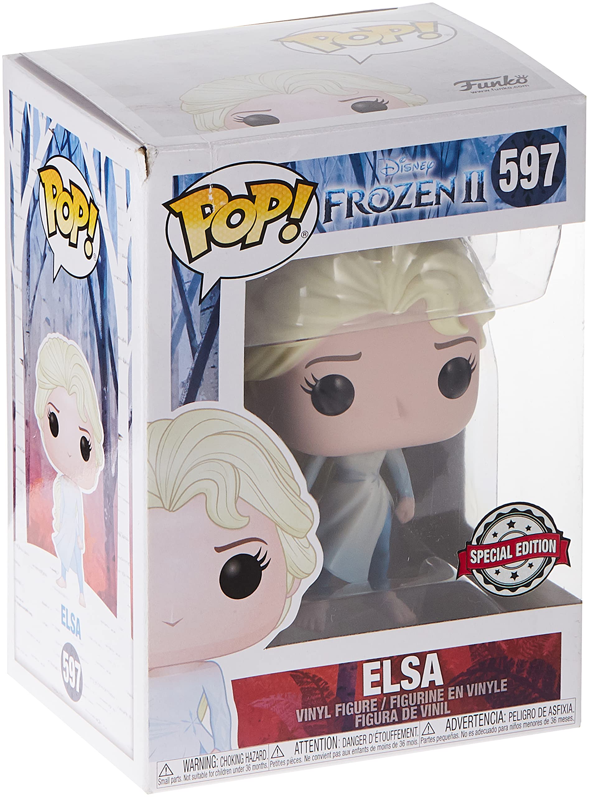 Funko Pop! Exclusivo Para Disney Frozen 2 Elsa (mar Negro)