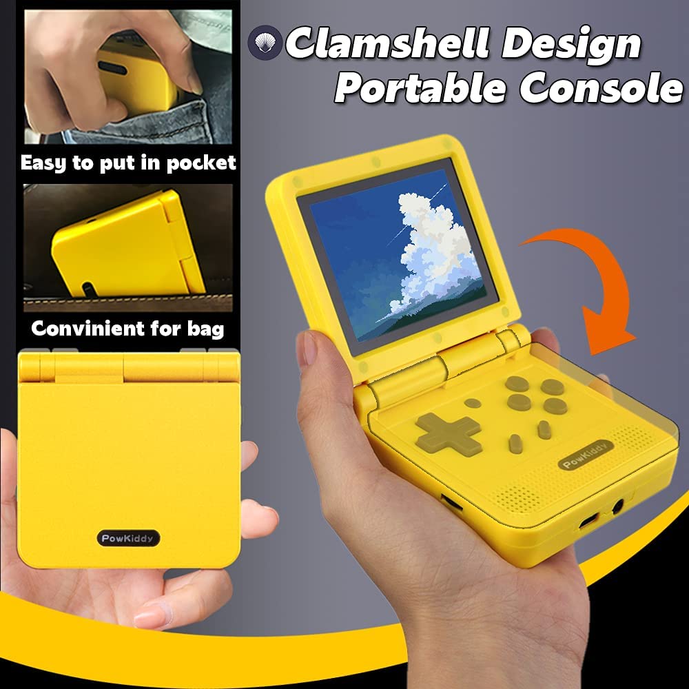 Mini Handheld Retro Game Console Para Crianças Com Built-in 16g