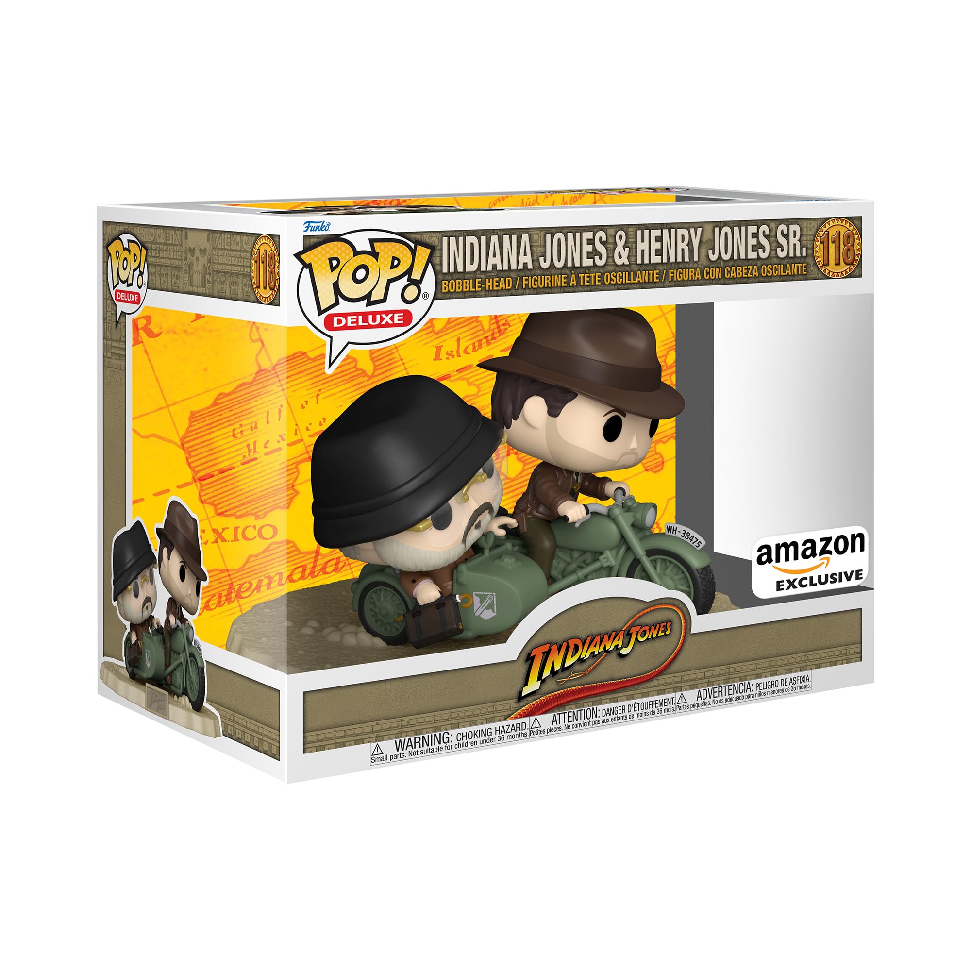 Funko Pop! Viaje Em Indiana Jones E Henry Jones Sr.
