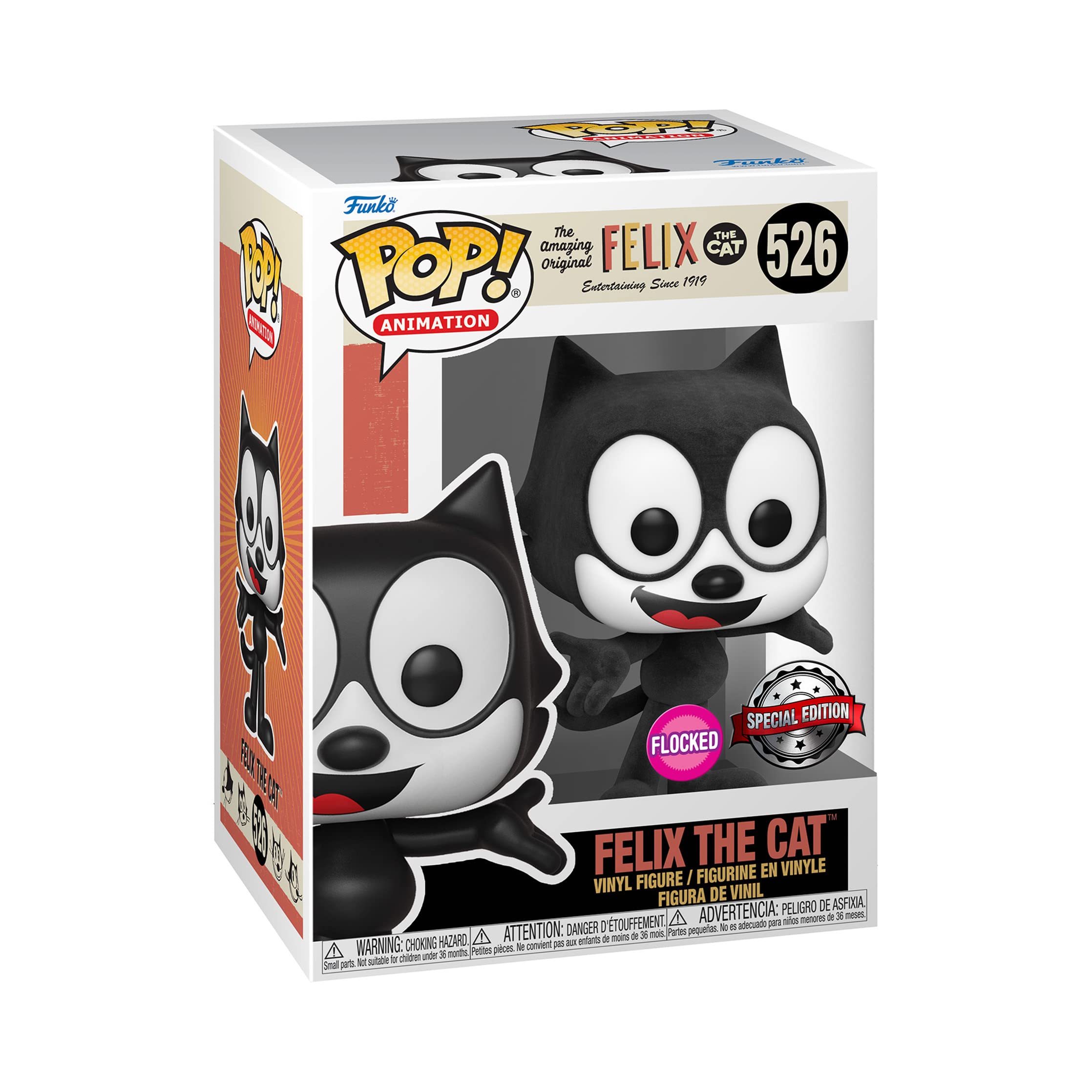 Boneco Colecionável Funko Pop! Felix, O Gato #526 Flocado - Carrefour