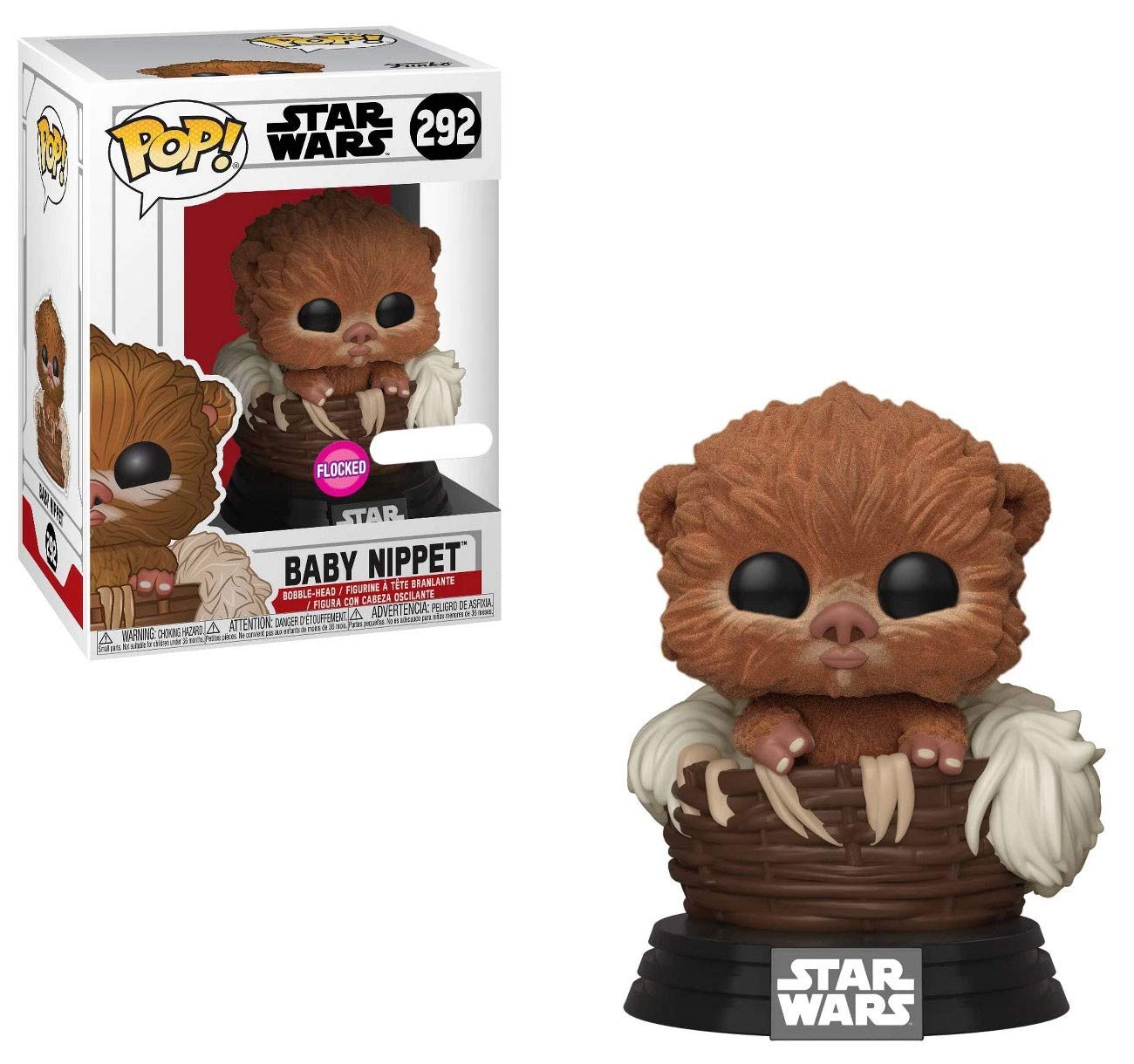Funko Pop Star Wars O Retorno De The Jedi Flocked Baby Nippet