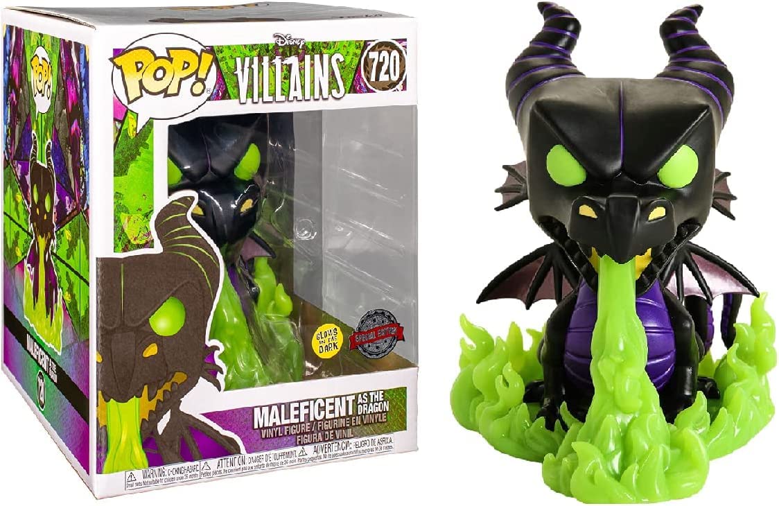 Funko Pop Disney: Vilões Malévola Como O Dragão 720