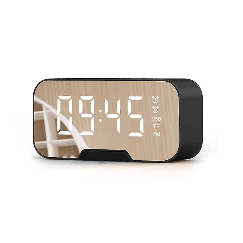 G10 Espelho Sem Fio Bluetooth Clock Subwoofer Subwoofer Com