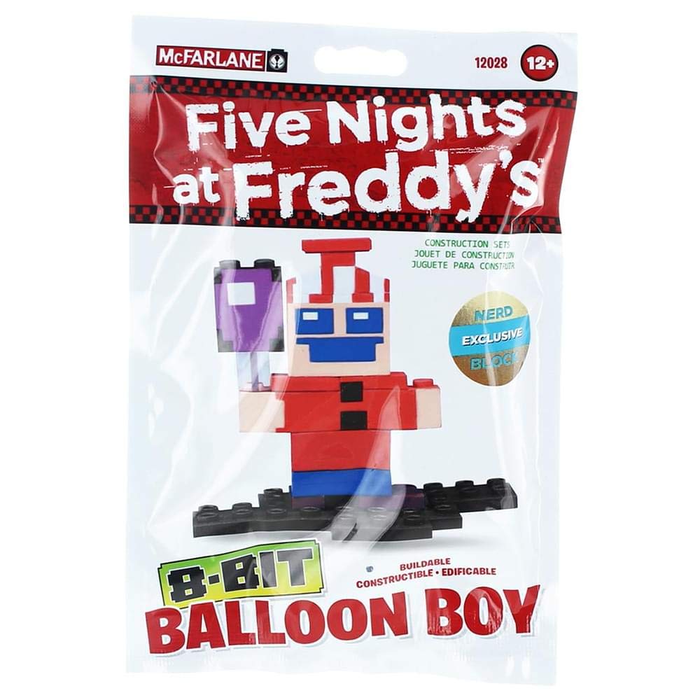 Cinco Noites No Freddy's Buildable 8-bit Balloon Boy