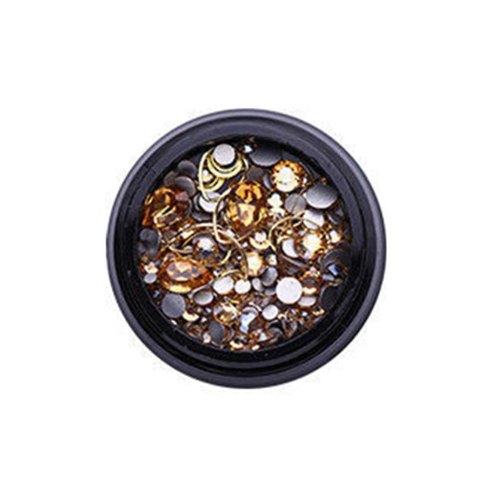 Multicolor#sereia Unha Gradiente Pérola Sequins Glitter Dazzl