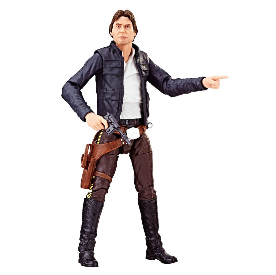 Boneco De Ação Star Wars E5 Bl Han Solo Black Series