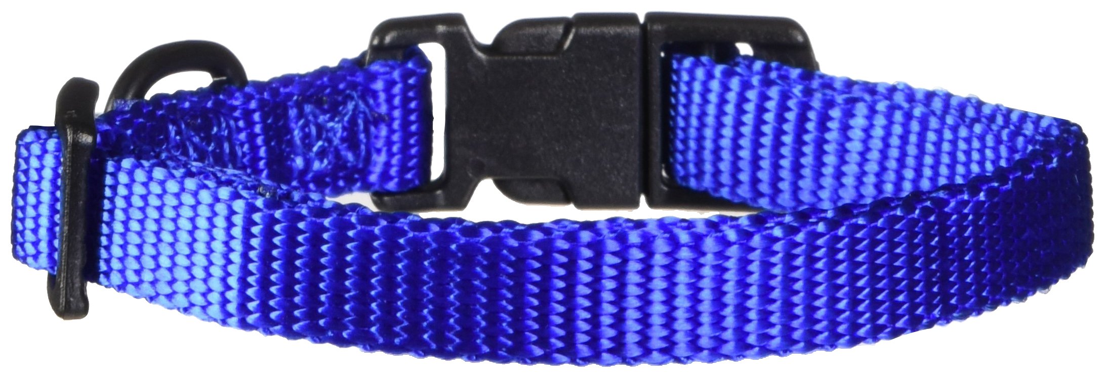 Coleira Para Cães Hamilton Ajustável De Nylon Azul 7-12cm