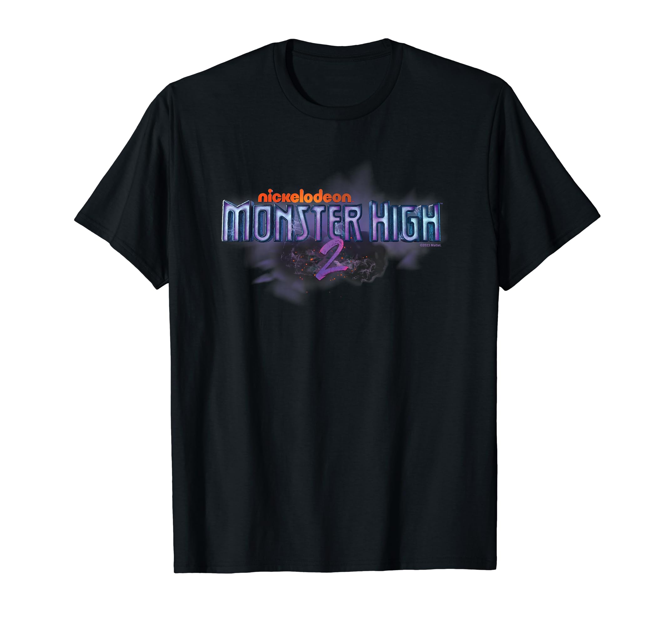 Camiseta Com O Logotipo Do Monster High Movie 2 Para Crianças