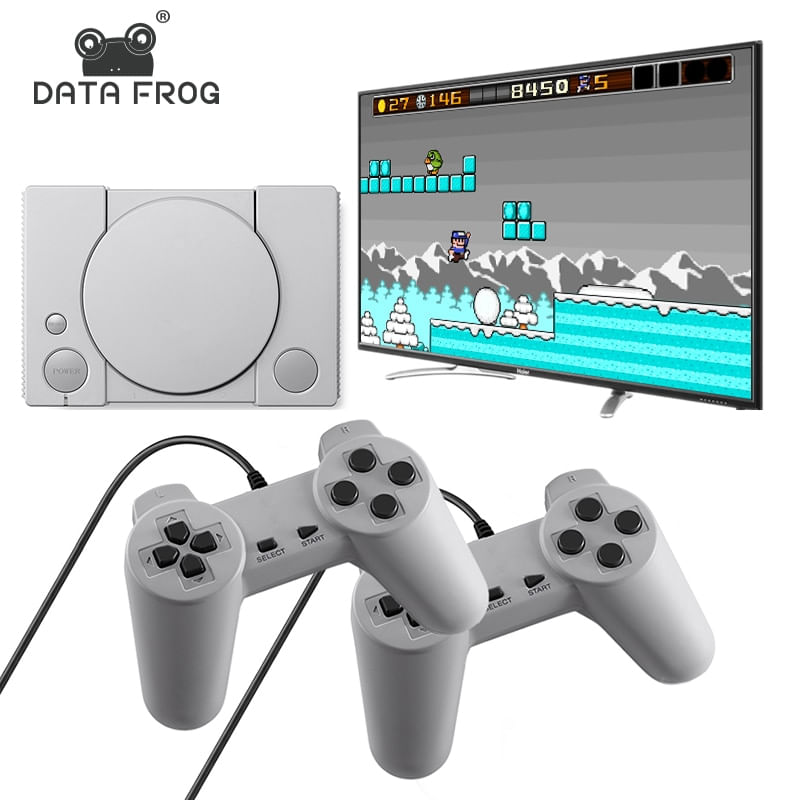 Data Frog Retro Video Game Console 620 Controlador Av Consol