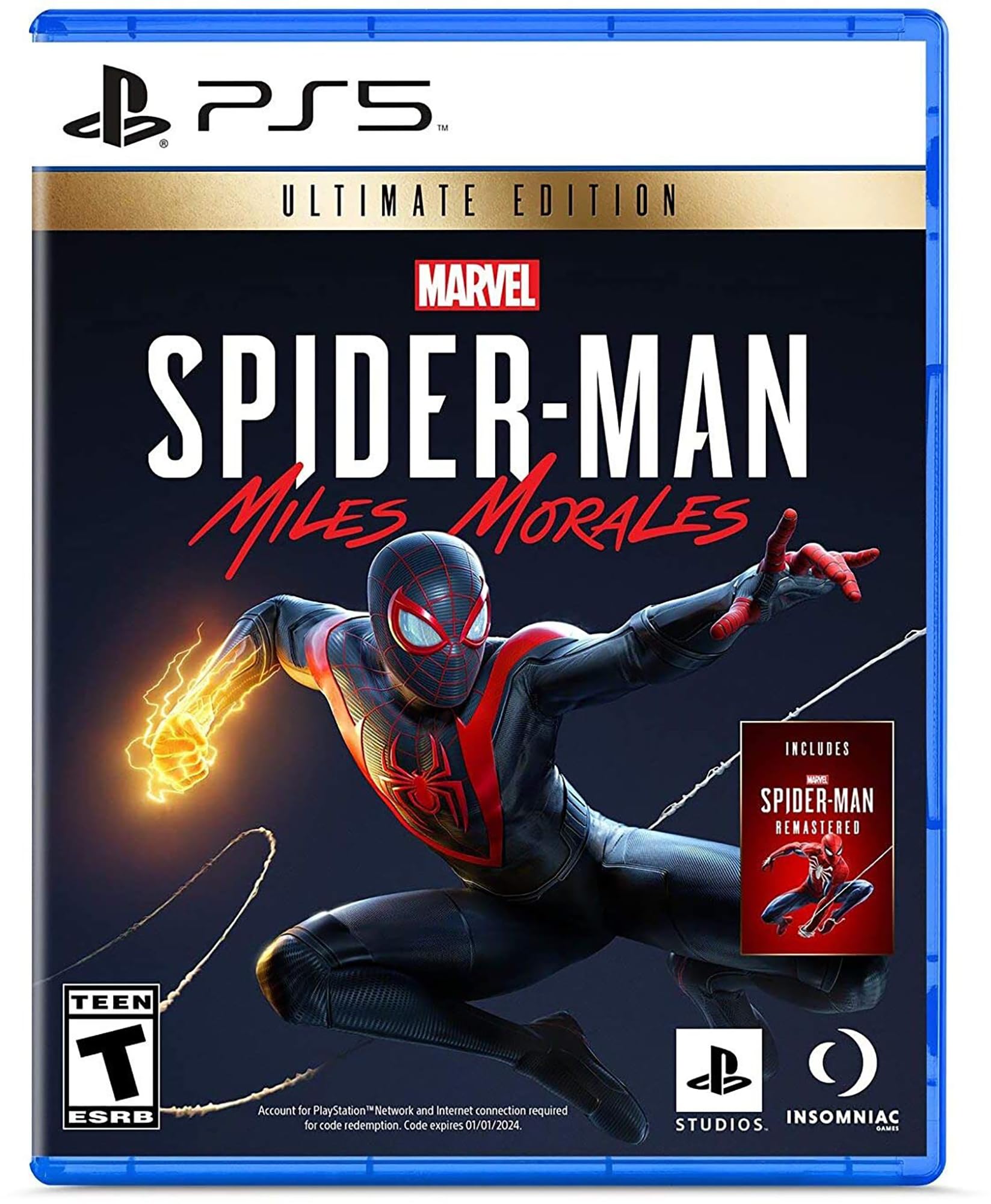 Videogame Playstation 5 Marvel's Spider-man: Miles Morales Ultimate Edition
