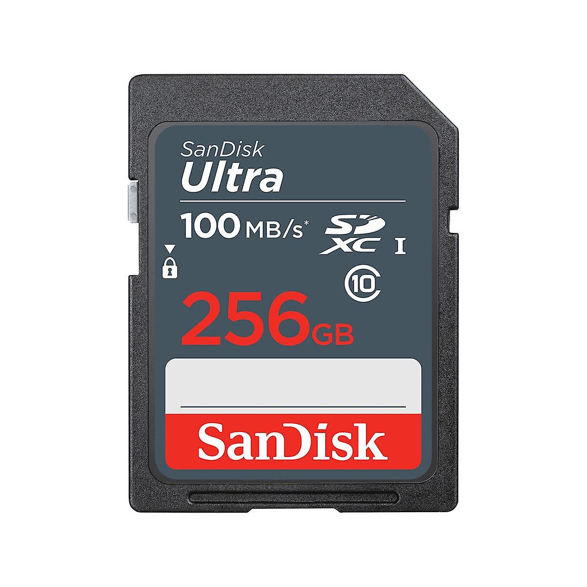 Cartão De Memória Micro Sd Com Adaptador Sandisk Sdsdunr 256 Gb