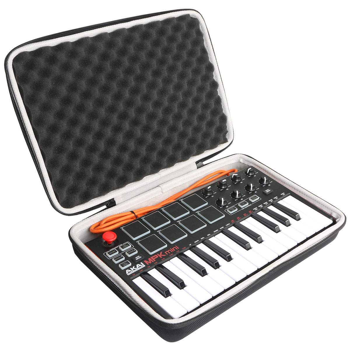 Mala De Viagem Khanka Para Akai Professional Mpk Mini Mkii E Mk3