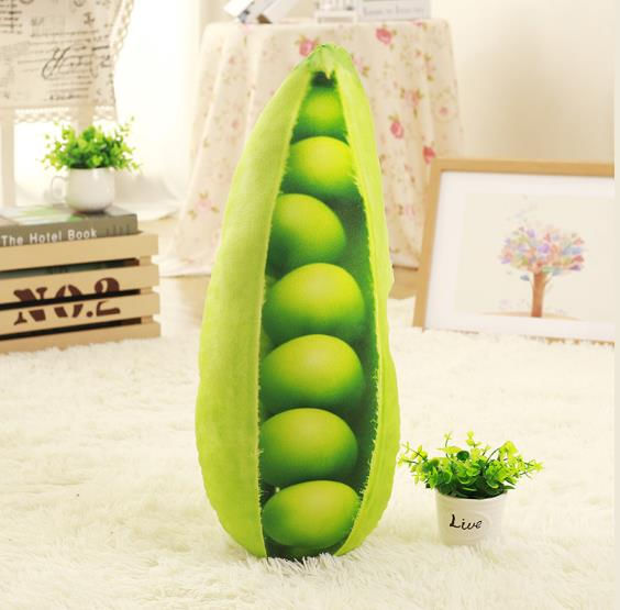 Simulation Vegetable Cushion 3d Ginger Onion Pea Chair Seat