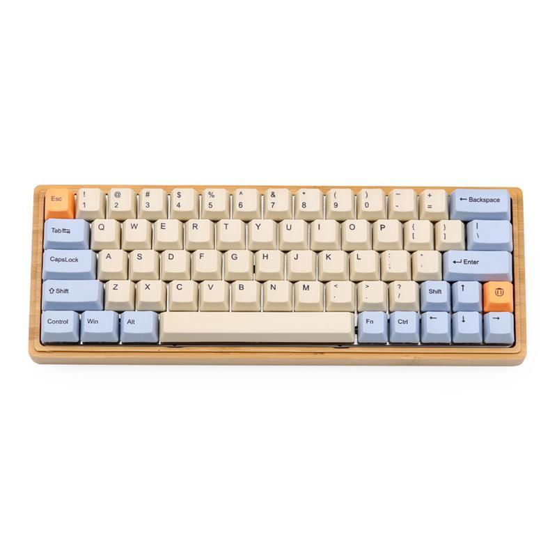 64 Chaves Oem Profile Dye-sub Pbt Keycaps Keycaps Para Onesize