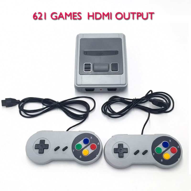 Mini Classic Retro Tv Video Game Console Com 621 Jogos