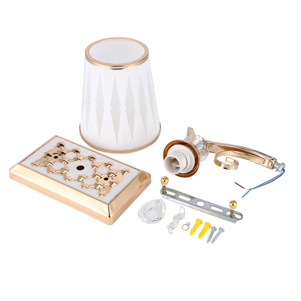 Cristal Brilhante Levou Lâmpada De Parede De Luz De Parede Para A Sala De Estar Do Quarto