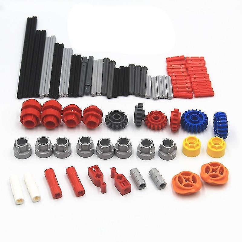 Série De Engrenagens De Blocos De Construção Auto-bloqueantes Compatível Com A Perna