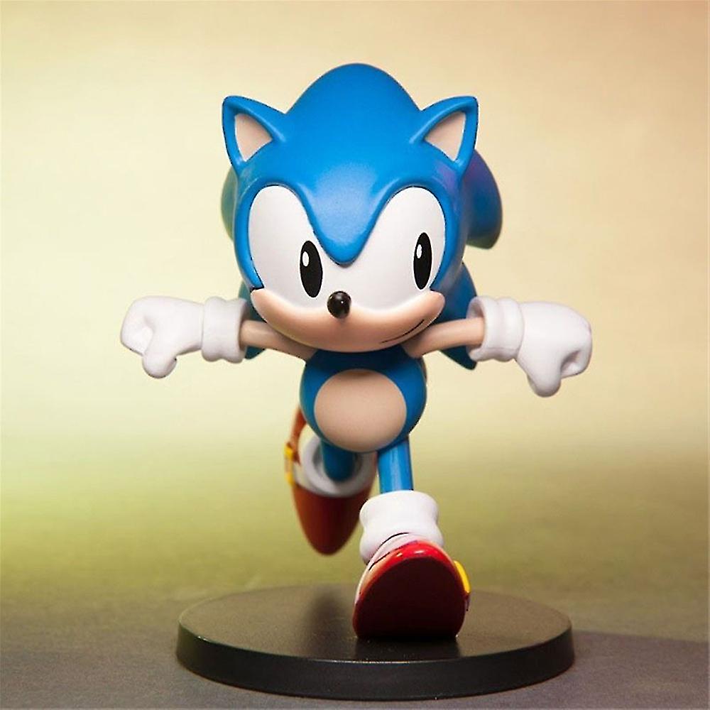 Sonic Anime Personagens Figuras Estátua Modelo Brinquedos Ação Figu