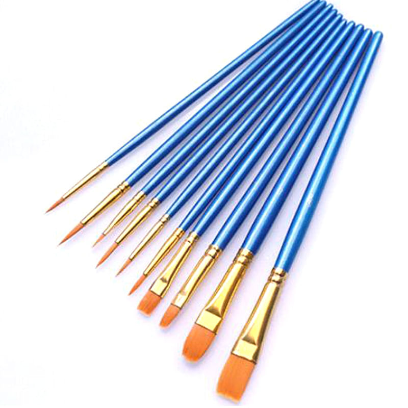 Ki Onesize Nylon Cor Do Cabelo Pintura Pincel Conjunto