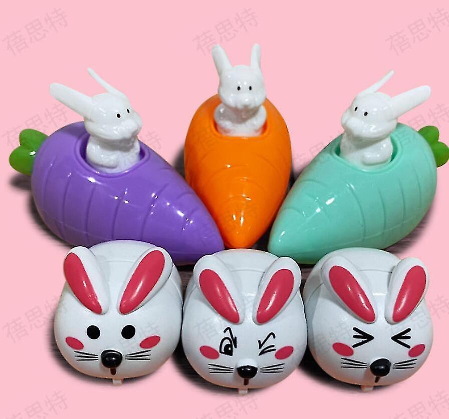 Baker Ross Aw271 Coelho E Cenoura Pull Back Racers (pacote De 6)