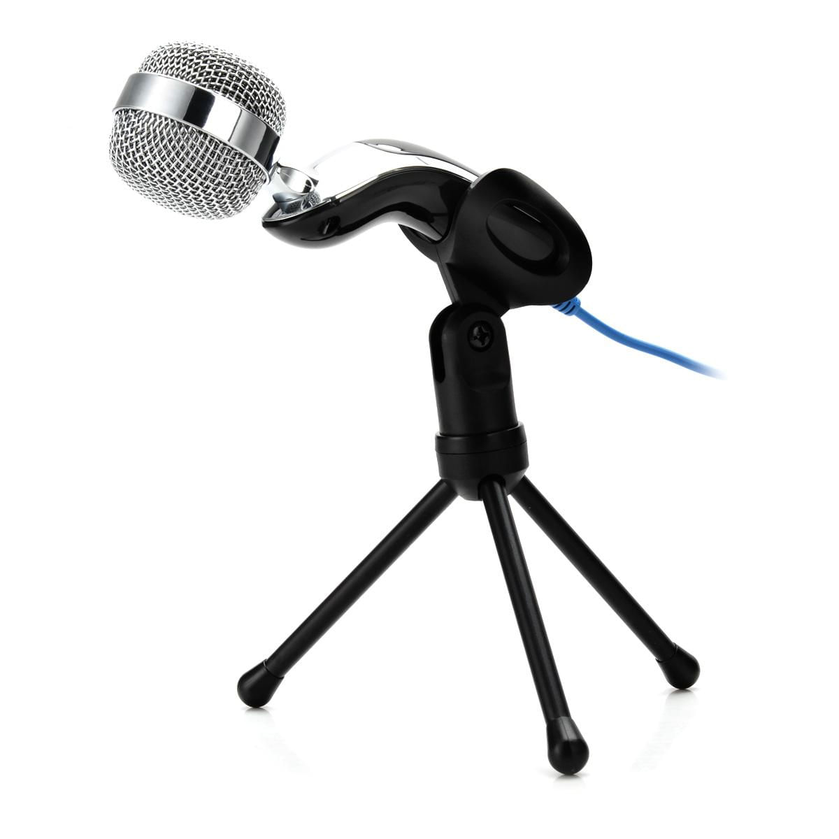 Sf-922b Usb Microfone De Mesa Com Fio Com Tripé - Onesize