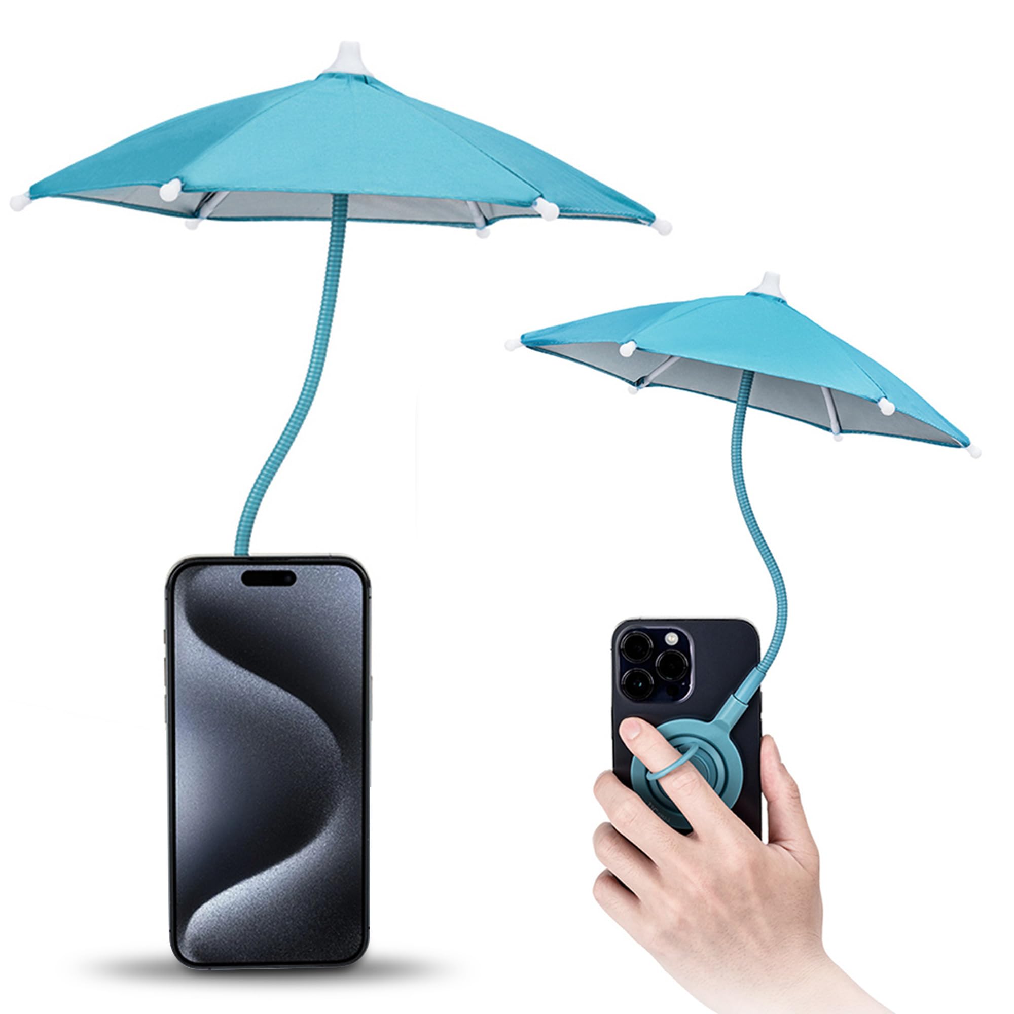 Guarda-chuva Magnético Para Telefone Kiorafoto Para Sol Azul Antirreflexo