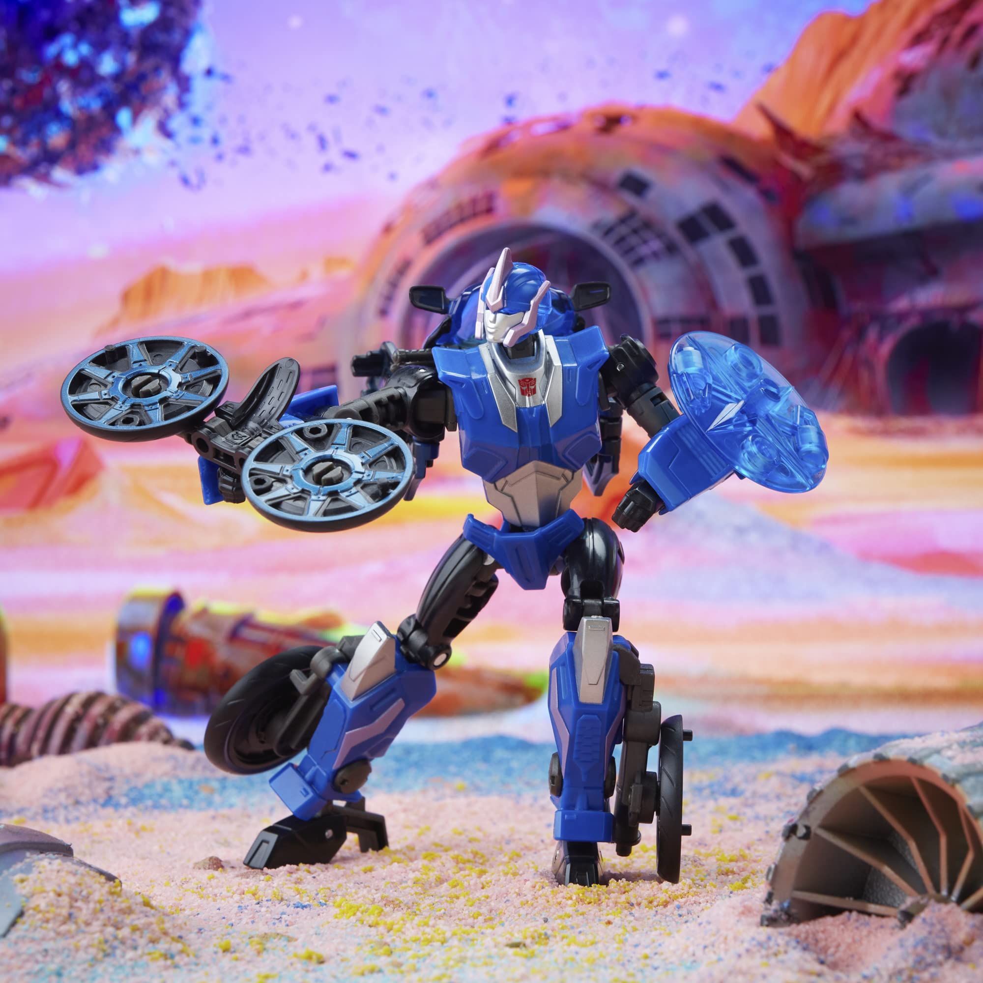 Boneco De Ação Transformers Legacy Deluxe Prime Arcee 14cm - Carrefour