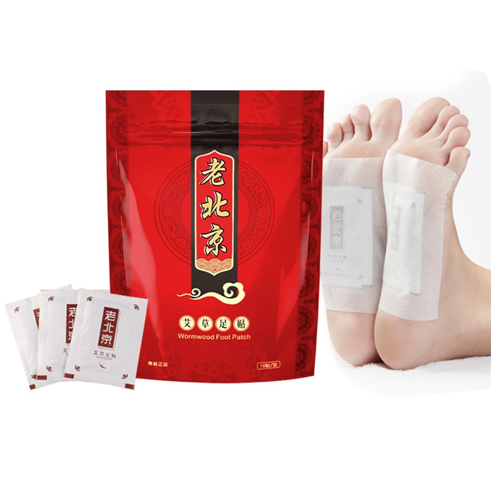 50pcs Pé Patches Velho Beijing Absinto Fadiga Fadiga Reli