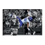 Pôster Em Tela Qunan Sports Justin Jefferson 30x45cm