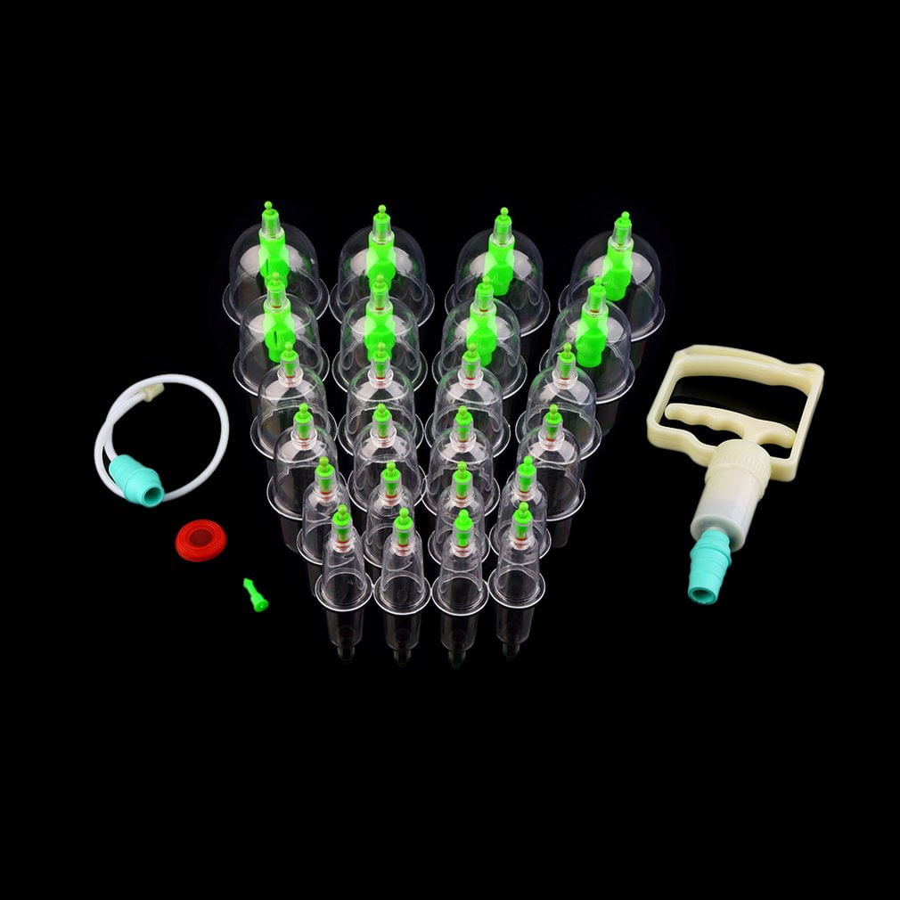 24 Pcs Vácuo Extrato Chinês Acupuntura Medicina Ímã Th