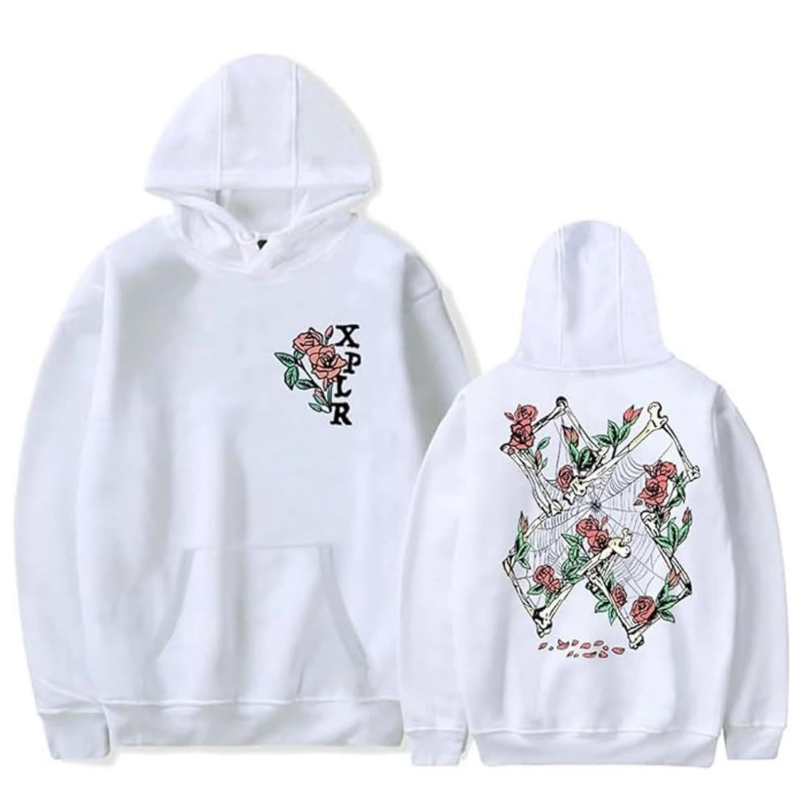 Moletom Com Capuz Tiekea Sam And Colby Merch Xplr Harajuku Spider Web