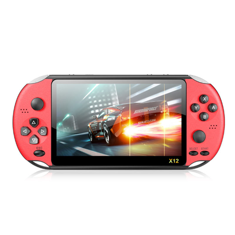 5,1 Polegadas X12 Retro Psp Portátil Console De Jogos Arcade Gba