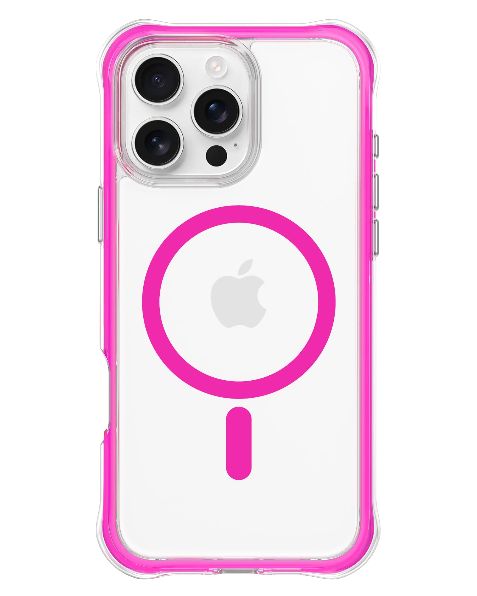 Capa De Telefone Ornarto Air Para Iphone 16 Pro Max Clear Com Magsafe