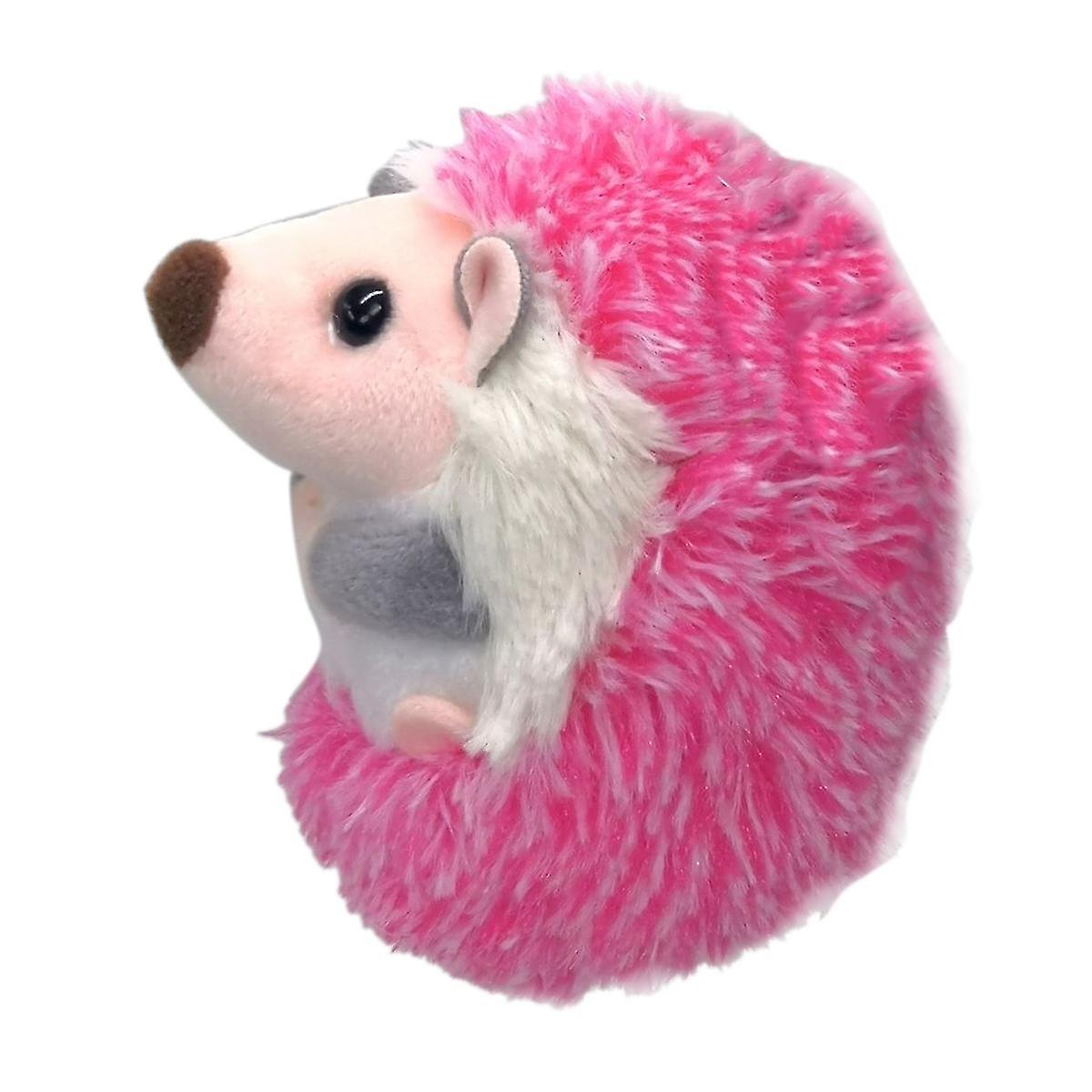 Bonito Ouriço Pelúcia Chaveiro Telefone Móvel Brinquedo Rosa Anime Pele
