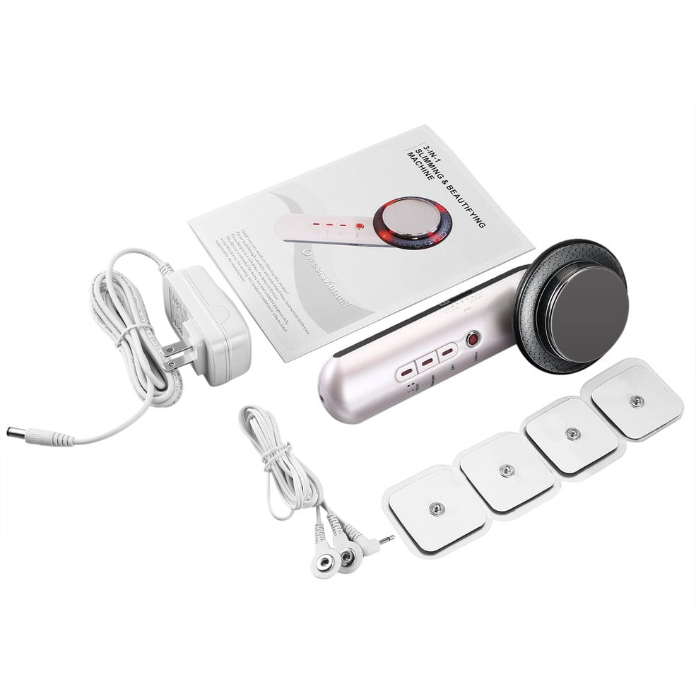 Ultrassom Body Slimming Massager Anti-celulite E Preto A