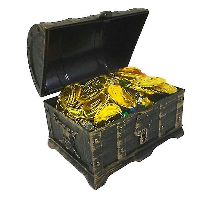 Pirata Das Crianças Juex Baú Do Tesouro Com Acolchoado Decorativo